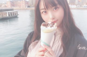 一昨日、福岡で少し観光したんだけど門司港で
かよとなん億年ぶりにクレープ食べたの〜！！ クレープ
いつも1人じゃ食べきれないだけどここの
クレープ美味しすぎて完...