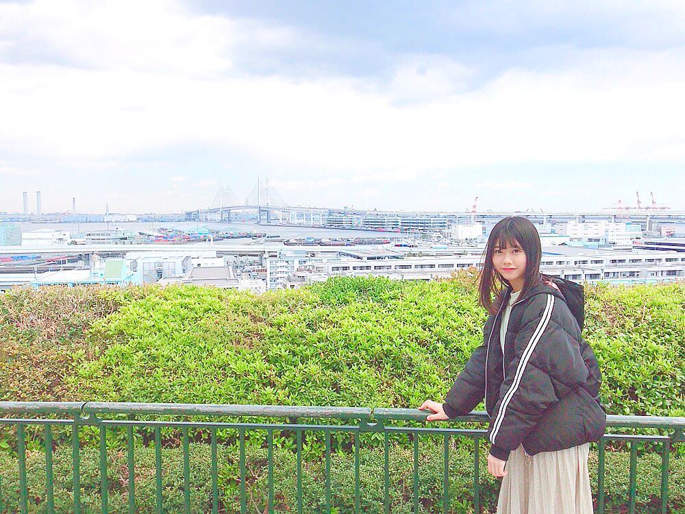 千葉恵里 横浜すごくいい所だった 横浜 横浜ベイブリッジ きれい 海 千葉恵里 枠なしにしてみた Moe Zine