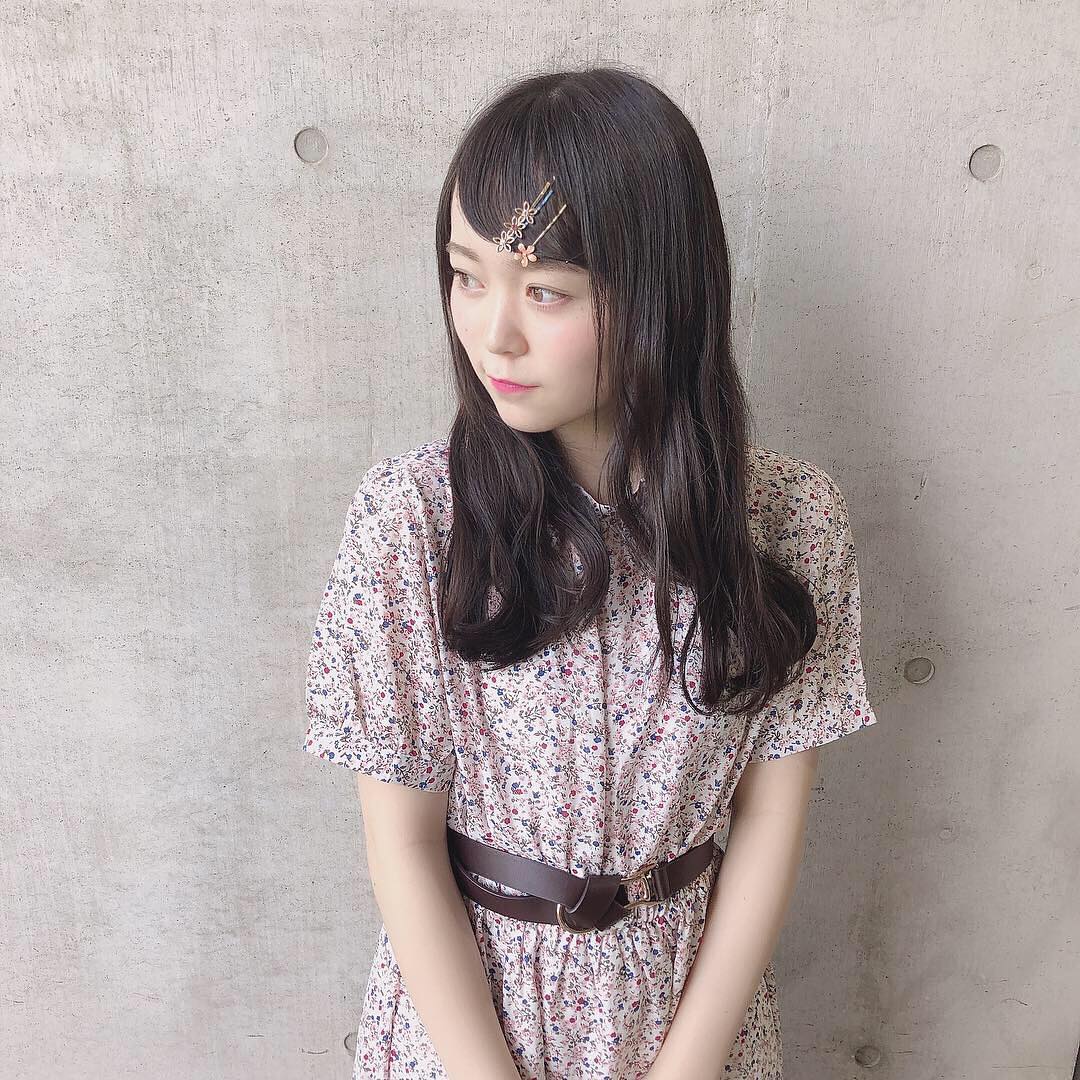 西川怜 握手会 ありがとう 手がブレてるね 斜め前髪 春コーデ ワンピース プチプラコーデ インスタ初心者 Moe Zine