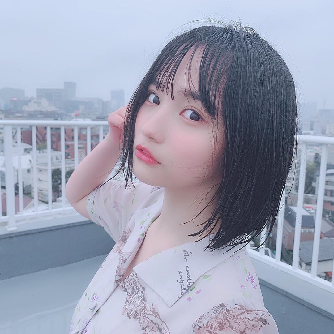 矢作萌夏 今日は晴れでうれしい Akb48 矢作萌夏 雨 Rain かわいい Moe Zine