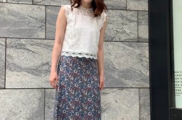 今日は、新ブランド『Lara Framingo(ララフラミンゴ)』のトップスとスカートをおろしました〜
*
「ヴィンテージライクなSWEET MODEテイストで...