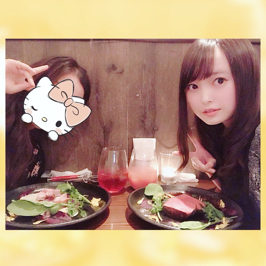樋渡結依 久しぶりに高校時代の大好きな友達とご飯を食べに行ったよ いつも凄く気を遣ってくれる本当に優しい友達なの これからもずっと友達でいてね プレゼントありがと Moe Zine