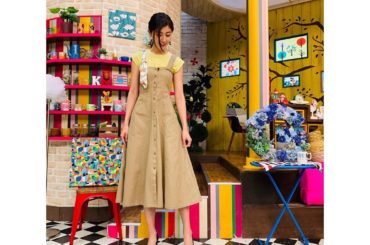 _

今日は雨降らなくてよかった
今にも降りそうだけど。。。 #tbs
#王様のブランチ
#スタジオ#衣装
#mystrada
#マイストラーダ...