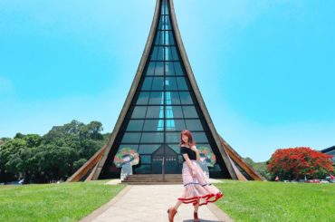 #東海大学
#路思義教堂
.
柱を一本も使わず
屋根そのものが建築自体を支える仕組みで作られた路思義教堂は
東海大学の中心にある
台中の象徴的なスポットです
...