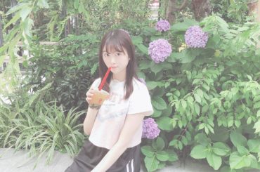 稽古終わりにタピオカ飲んで元気になりました
 #gongcha#日本橋#紫陽花
#13月の女の子

トップス#honeycinnamon
スカート#candys...