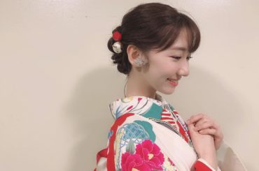 .
先日のNHKうたコンで着物を
着ました〜
#ふりふ のお着物です
....