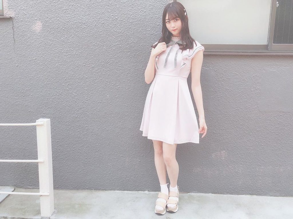 ボウタイフリルワンピース Moe Zine