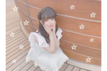 .

.
 #テレ東音楽祭 の時の写真
ひつじヘアーしました(*ˊᵕˋ*)
見つけられたかな？
.
人生初豪華客船でした…！
.
#akb48 #衣装 #白 #...