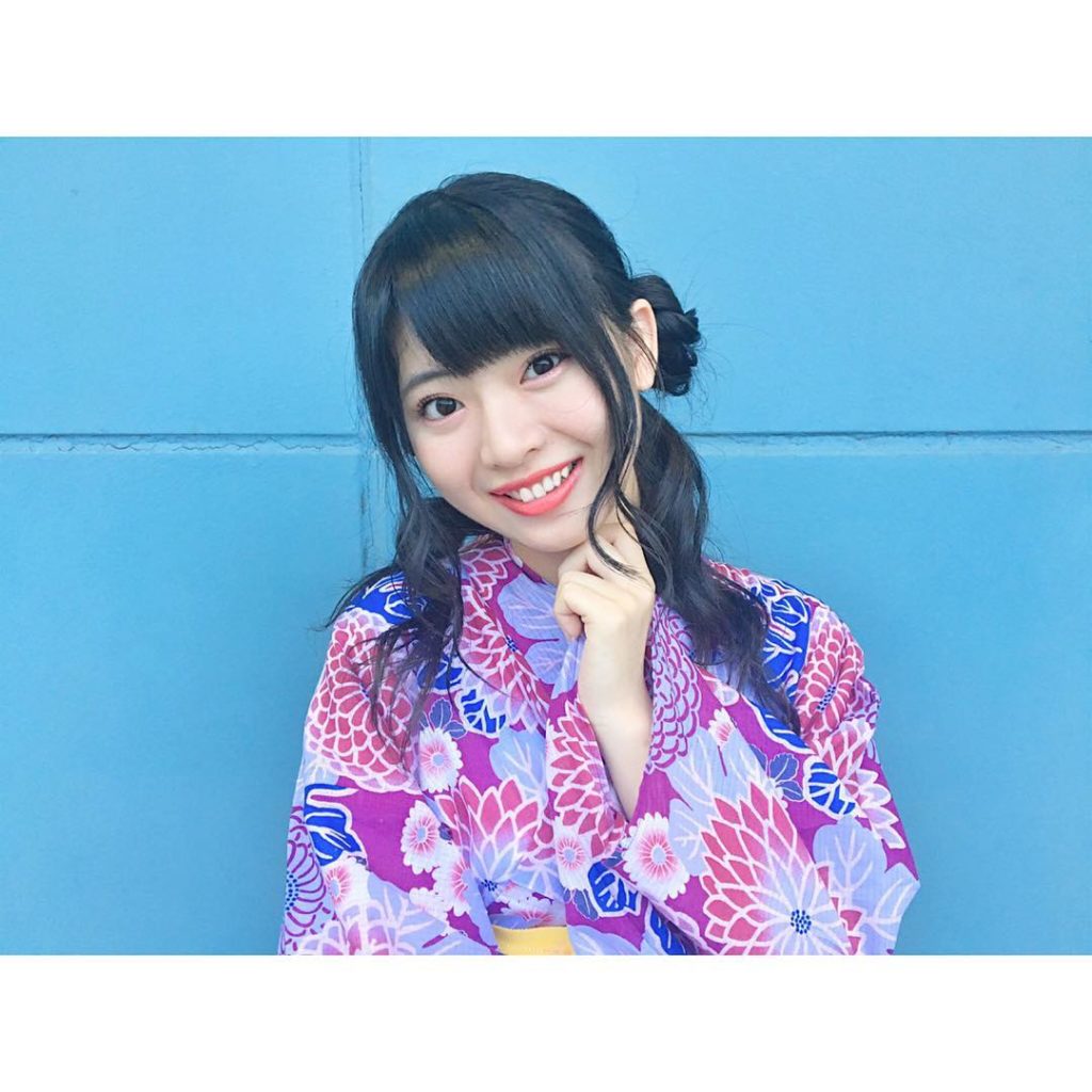 花柄浴衣 Moe Zine