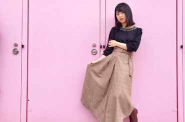 今日のお洋服
.
blouse → #tittyandco 
skirt → #miia
.
#AKB48 #大阪 #握手会 #おおきに #楽しかった 
#秋...