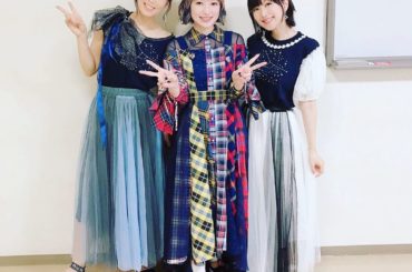 バースデーアコステライブにサプライズでゲスト出演してくれた #日笠陽子 ちゃん #茅野愛衣 ちゃん。
3人で歌えて嬉しかったーー！
こうして思い出が増えていくの...