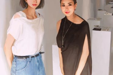 先日『Erin&Emma』 @eetokyo さんの展示会へお邪魔しました

デザイナーの貴子さんと一緒に
クリアのピアスに一目ぼれして、そのまま購入しました似...