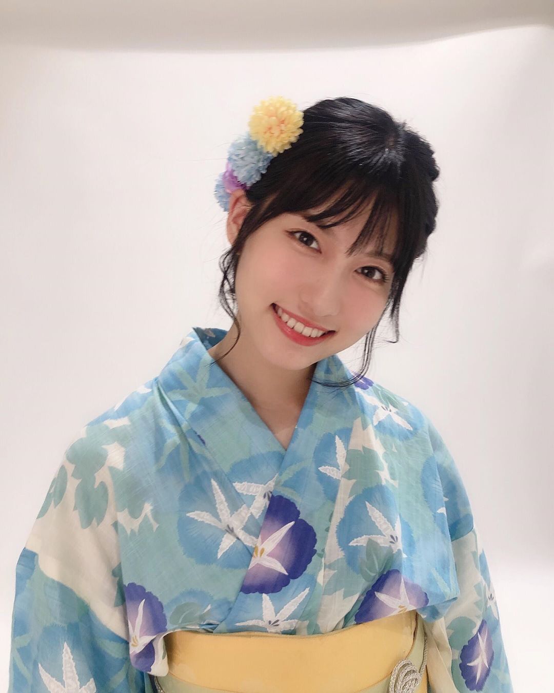 谷口めぐ 七夕ですね どんな願い事したの 七夕 七夕の願い事 浴衣 浴衣ヘアアレンジ 浴衣女子 ゆかた Moe Zine
