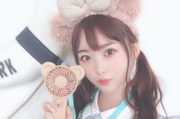 夏はこの小さい扇風機活用していく( ´•̥ ̫ •̥` )‬
#disneysea #シェリーメイ #ミニ扇風機...