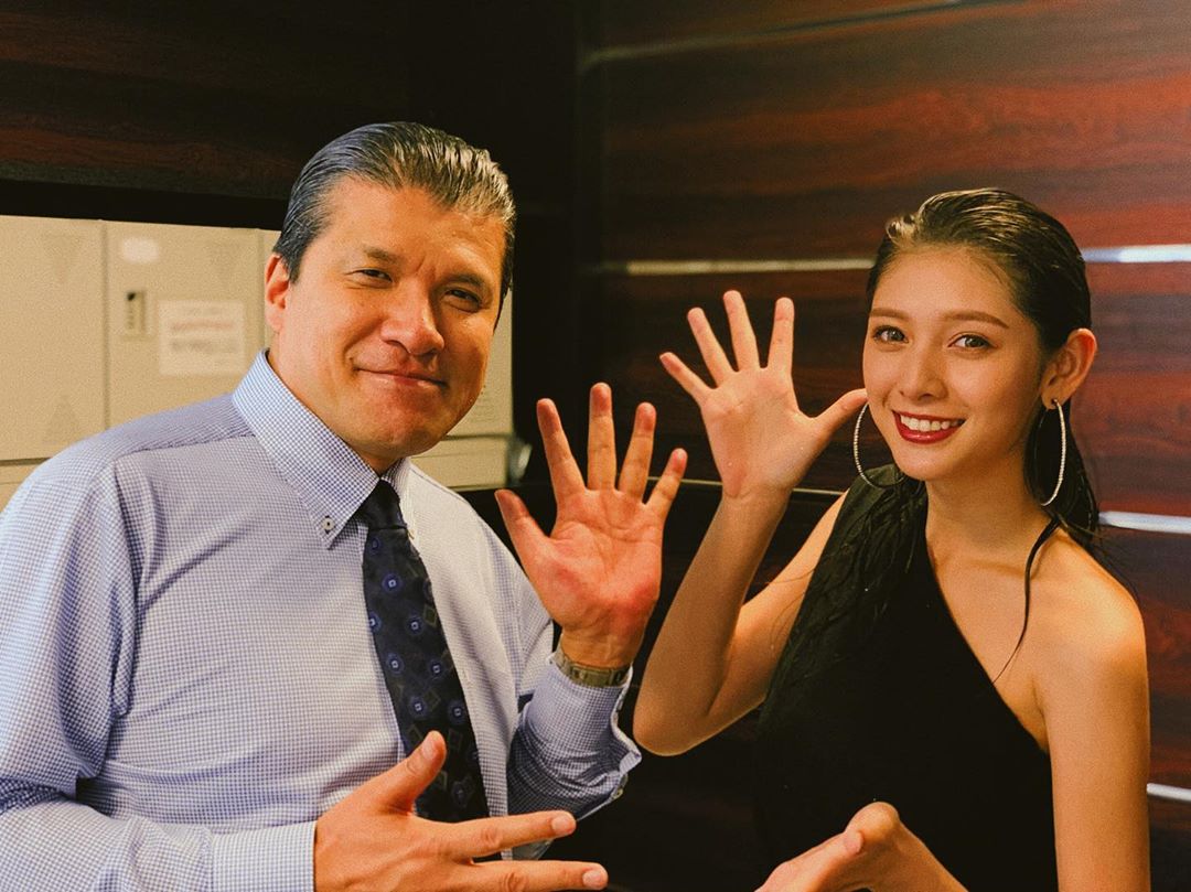 アンジェラ芽衣 Tbs サンデージャポン で 細野敦さんと いつも笑顔で優しくお話してくださる 今日もありがとうございました またサンジャポ出れるようにあちき頑張 Moe Zine