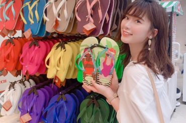 ﻿
LUSCA茅ヶ崎で 行われてる﻿
ハワイアナスの POP UP STOREに﻿
行ってきたよ〜﻿
﻿
わたしは ロゴマニアシリーズの﻿
ブラックのビーサンに...