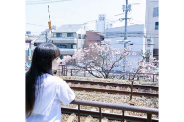 .
夏休み記念その3♪

尾道の線路♪
アルバム撮影時は、まだ桜が咲いていました！
.
.
.
.
.
.
.
.
.
「文学少女の歌集」
2019年7月10日...