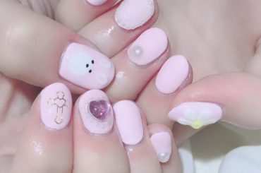 ︎ .

Newネイルᙏ̤̫︎
こんすけにしてもらった
可愛い嬉しいぴょんぴょこぉお .

#nail #ネイル #ネイルデザイン
#ピンクネイル #シナモンネ...