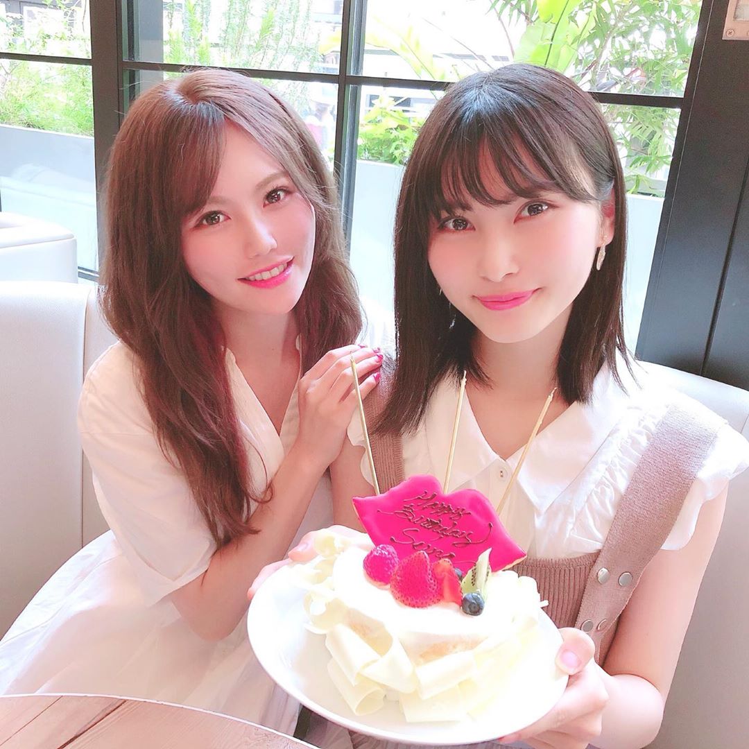 込山榛香 Seina Ff のお誕生日お祝いを 可愛いケーキでお祝い出来て良かった Madisonnewyorkkitchen B Moe Zine