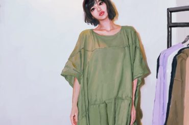 ポンチョカットソー綿素材で着やすい #iroquois 
#iroquois_head_shop
#exhivition 
#fashion
#ladiesfa...