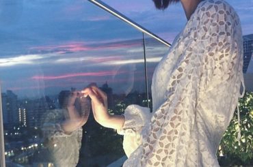 夕焼け小焼け〜〜。
辰巳さんに招待してもらったイベントで皆で夕焼け眺めたよ！

#ootd #furfur #ハイアットプレイス東京ベイ...