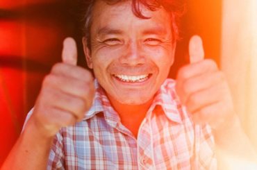 このすてきな笑顔を感光させた事がこの旅最大の許されざるミスです
（実はシャッター切って撮れた！って思った瞬間に、テンション上がってフィルムの裏蓋開けました。信じ...