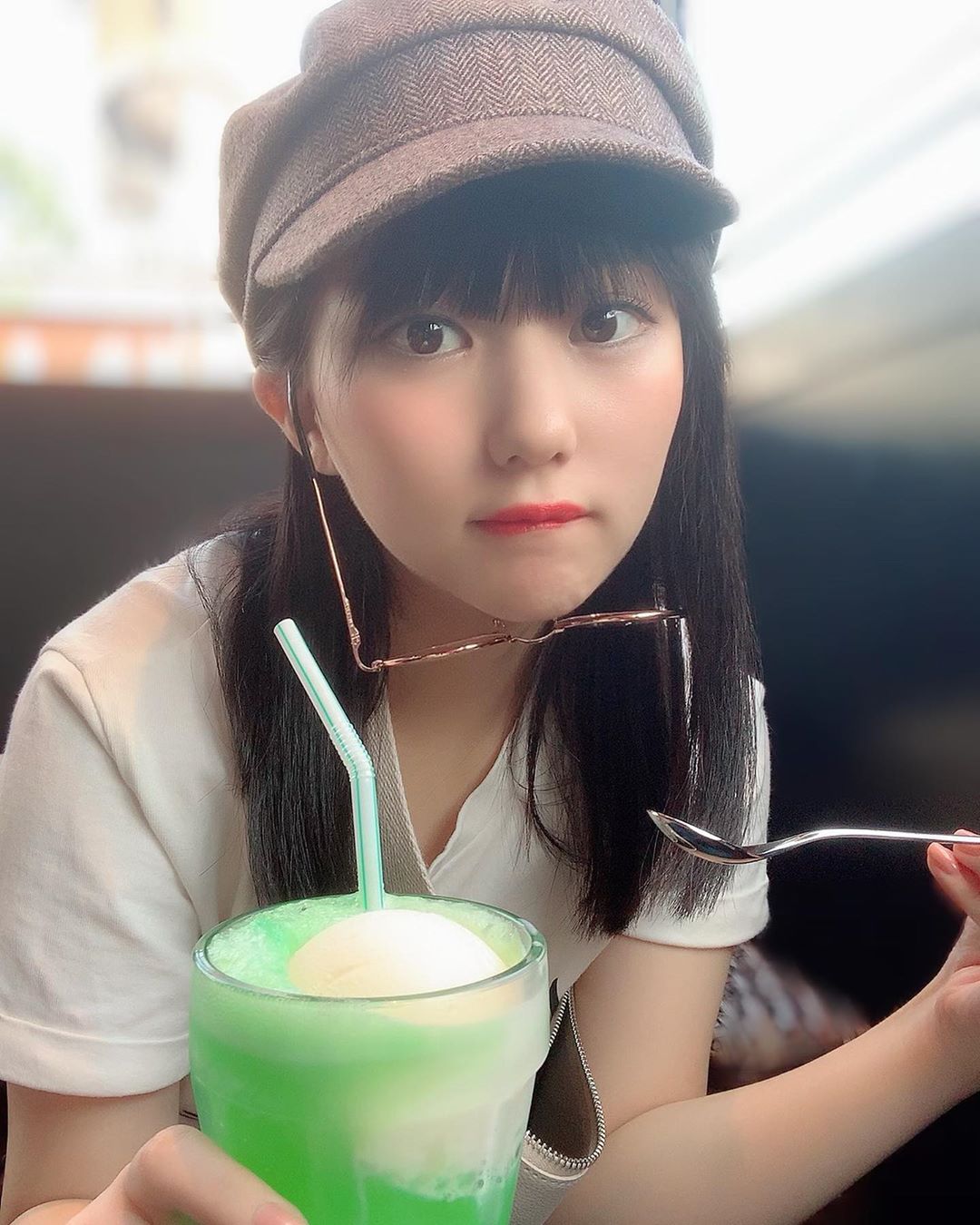 田中美久 やっとカフェでまったりできた みくりんとカフェデートなうに使っていいよ Moe Zine