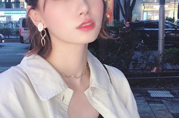 ちょっと神が伸びてきたからヘアアレンジしてみたよ〜〜。 #ootd #gu #jeanasis #wego #lowrysfarm #コーデ #ショートヘア #...