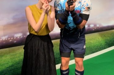 .
五郎丸さんもおられました
丁度、ラグビーW杯盛り上がってますね！！
ルールわからないけど私も応援しよ
.
@madametussaudstokyo 
#ラグ...