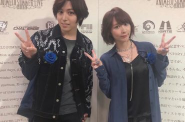 今回のアニサマのトップバッターで「Preserved Roses」を蒼井翔太さんとコラボさせていただきました！
.
Wあおいで歌わせていただいて感謝です
.
....