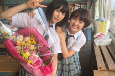 公開まであと5日です
あんまり写真ないんですけど、クランクアップの時の。
ひなが先にアップだったので寂しかったなぁ…
という写真です！

#任侠学園#桜井日奈子...