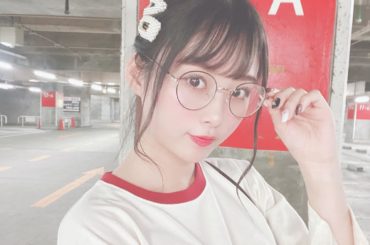 たまーにメガネをかけて出かける日もあります♡
メガネ似合う女子になりたいどおかな？？
トップスは韓国の服！109の地下のお店で買ったよ！
スカートは#nicor...