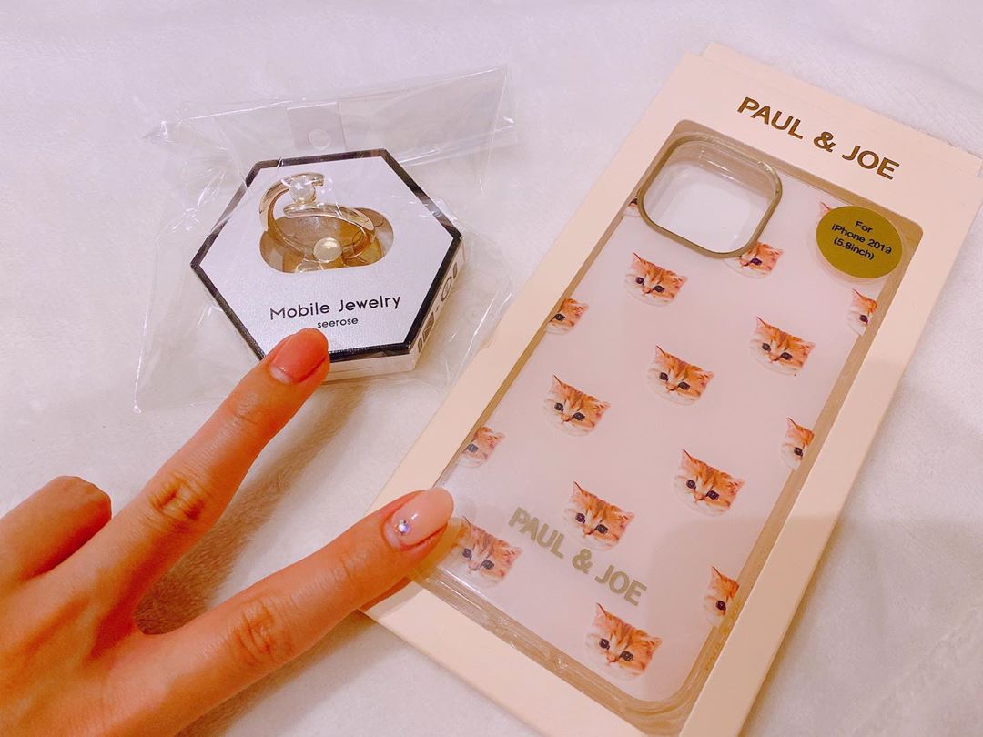 根岸愛: newスマホケース u0026スマホリング PAULu0026JOEほんと可愛い 猫 