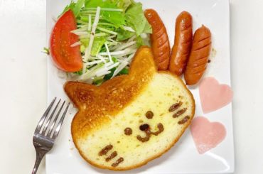 #いろねこ食パン 
.
.
.
#食パン #食パンアレンジ...