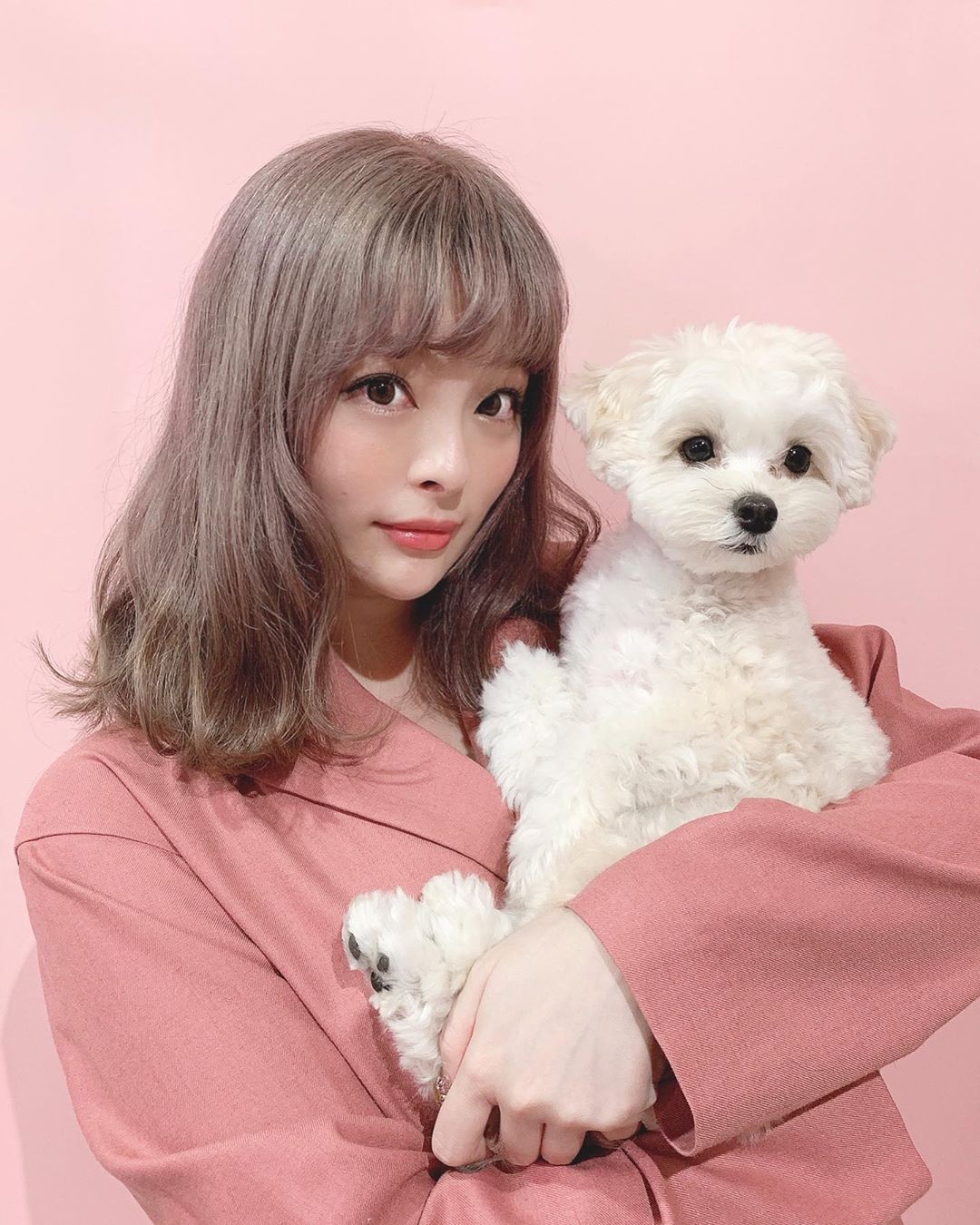 きゃりーぱみゅぱみゅ パープルベージュにしてもらいました 毛先と前髪もまゆげ見えるぐらいまでカットしてもらいましたfeatあめちゃん Moe Zine