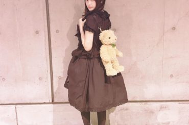 ‪昨日の握手会はゴスロリ風でした‬どうかな？
‪ ‪#ゴスロリ 風にしてみたよ
‪#ハロウィン には少し早いけど‬
#ゴスロリファッション 
#黒ワンピース
#...