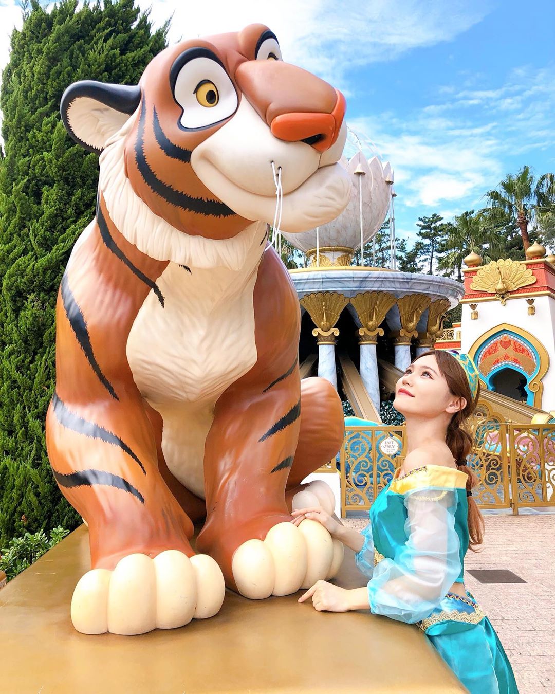 込山榛香 最後はラジャーと Disneysea Dハロ ジャスミン ジャスミン仮装 ジャスミンメイク アラビアンコースト Komiディズニー Moe Zine 込山榛香 最後はラジャーと Disneysea Dハロ ジャスミン ジャスミン仮装 ジャスミンメイク アラビアンコースト Komiディズニー Moe Zine