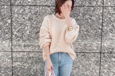 ニット一枚で過ごせる貴重な季節
・
knit @akte_official 
denim @ronhermanstore 
bag @ludlow_offici...