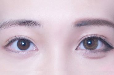 【衝撃】デカ目メイクやってみた