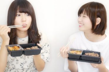 女子大生の後輩に叙々苑の高級弁当を食べさせてみた