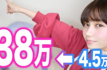 １年でチャンネル登録者が８倍になった話。