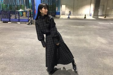 一目惚れセットアップでした！
後ろもかわいい

#styling...