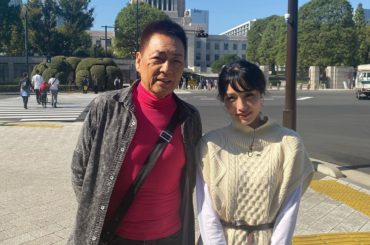 * 本日放送の、テレビ東京「よじごじDays」のコーナーに出演しています
錦野旦さんとロケに行ってきました
祝賀御列の儀直前とゆうことで、パレードルートを散歩し...