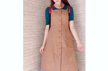 この前 友達の学祭に行った時の服〜
私服はワンピースやジャンパースカート多めかも

#久しぶりの友達 
#会えて嬉しかった 
#一緒に行ってくれてありがとう #...