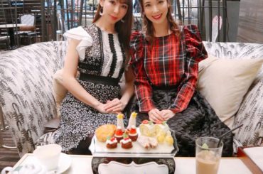 Xmas アフタヌーンティー﻿
﻿
大好きななっしーが予約してくれました﻿
楽しい話であっという間に時間が過ぎちゃいました。。いつも本当にありがとう♫﻿
﻿
︎...