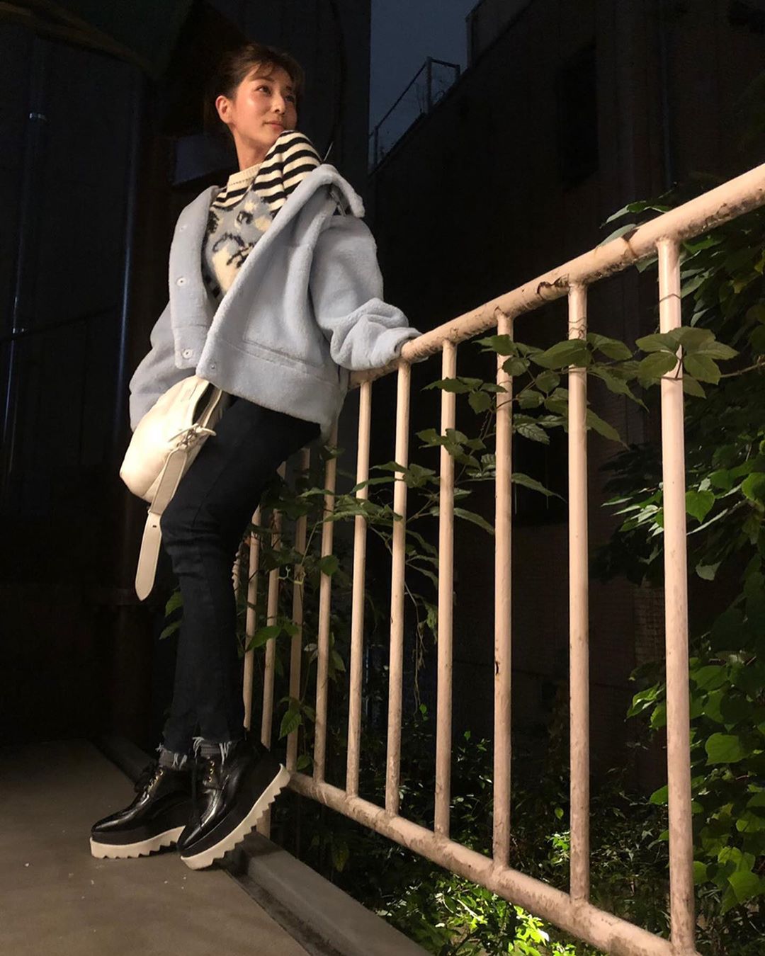 メゾンキツネ 田中みな実 着用