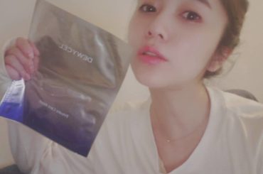 .
今夜はDEWYCELのこの子達で～。
ふふふ♪
シートで角質拭き取って
パックゆっくりするんだ♪
クリームもいい感じ
GOOD　NIGHT
晩安　잘자
#s...