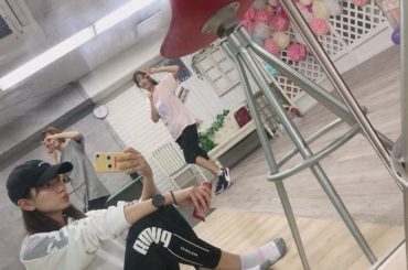 #ダンス練習 #元レースクイーン #キャップ女子 #bluemantis #ebisu #フレッシュエンジェルズ #フレッシュエンジェルズ2016  #puma...