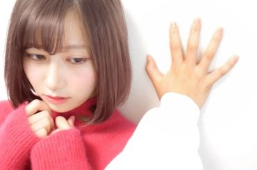 壁ドンされました。。。