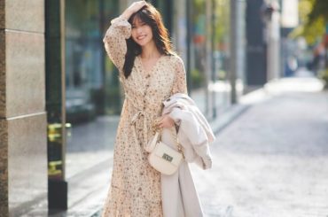 @rirandture_official 
今日みたいに晴れてる日は
ワンピース一枚にコート羽織って
街歩きたいな...